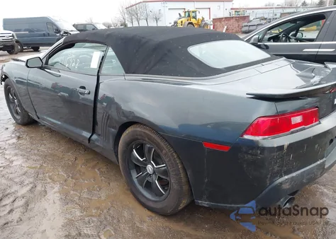 2015 Chevrolet Camaro 1Lt из США, поврежденный, VIN 2G1FD3D33F9278662
